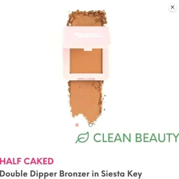 Half Caked Other - HALF CAKED Double Dipper Bronzer in "Siesta Key" (NEW IN PACKAGE!)‎